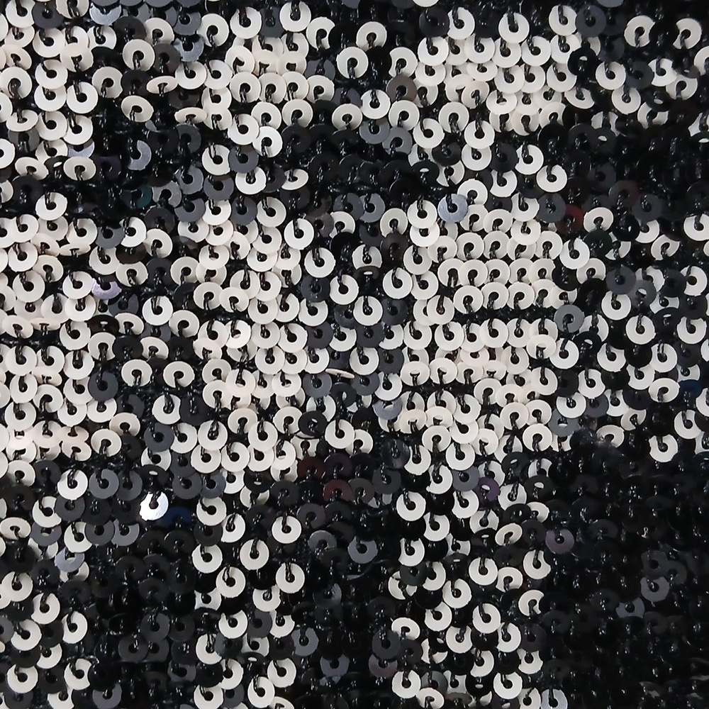 NEW CHARLIE PAIGE dress in black/white Sequin Size Large - Picture 5 of 7